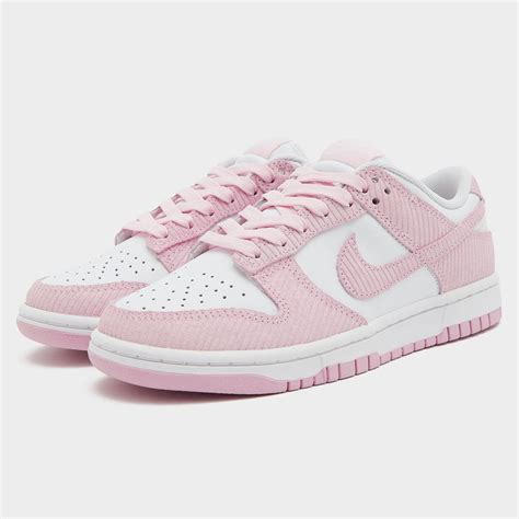 nike dunk low pink corduroy für damen|pink corduroy shoes for women.